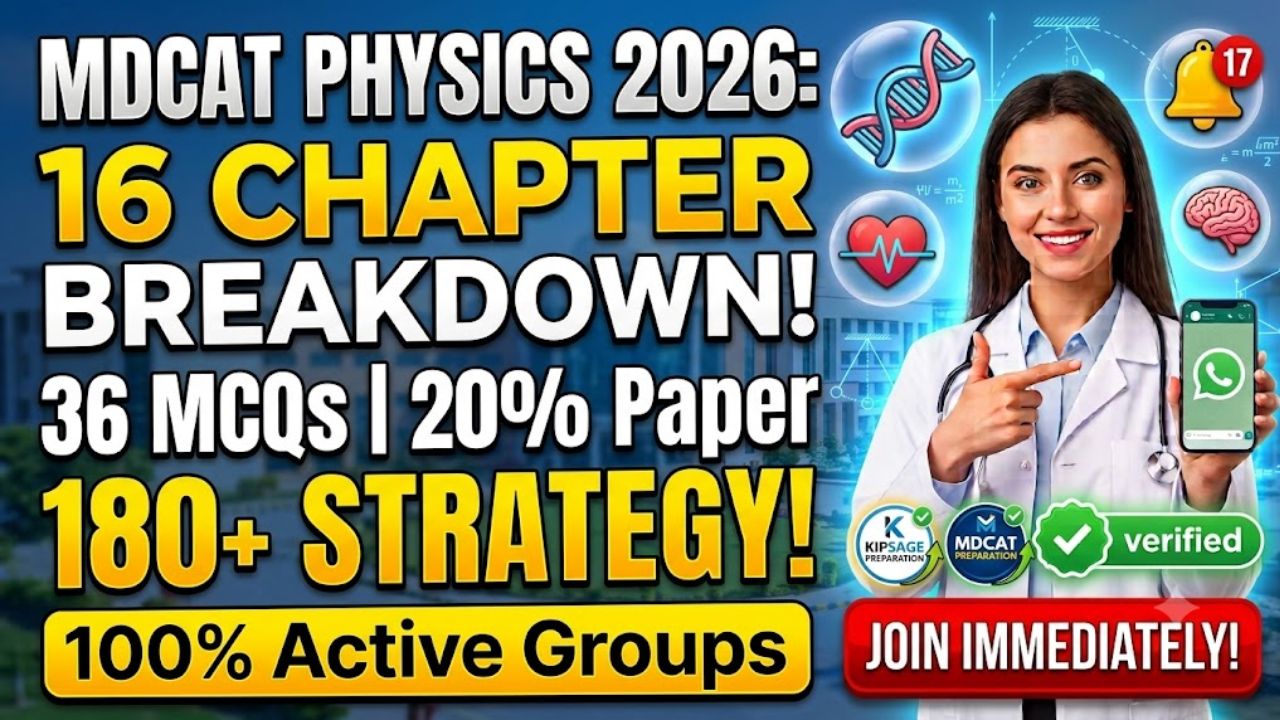 MDCAT Physics Syllabus