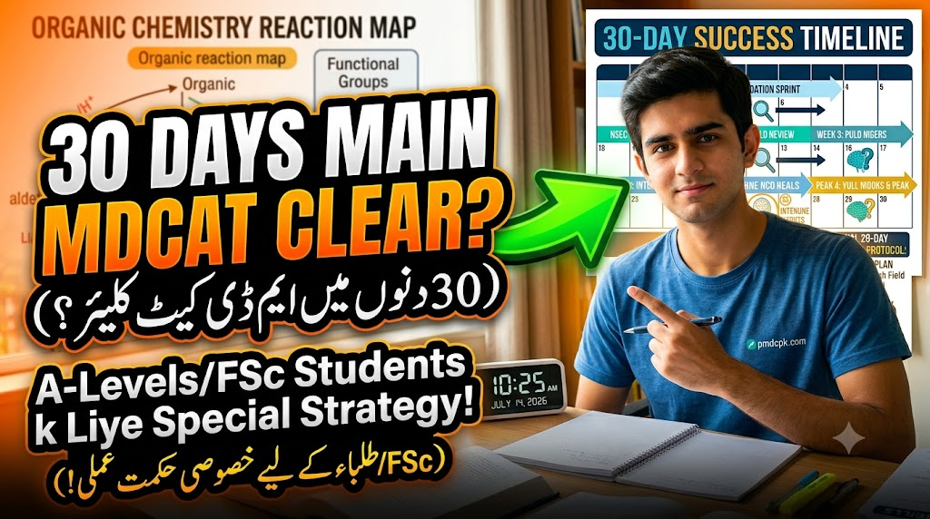 How to Crack MDCAT in 30 Days
