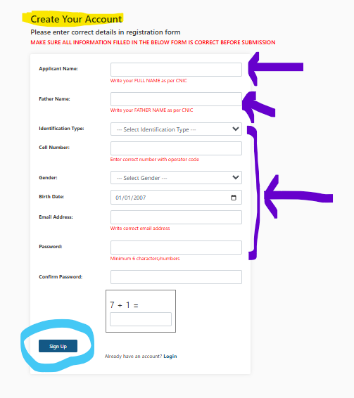 How to Register for PMDC MDCAT 2026