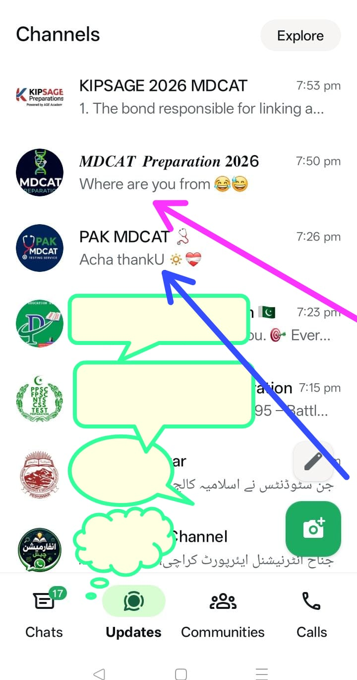 Active MDCAT WhatsApp Group Links 2026